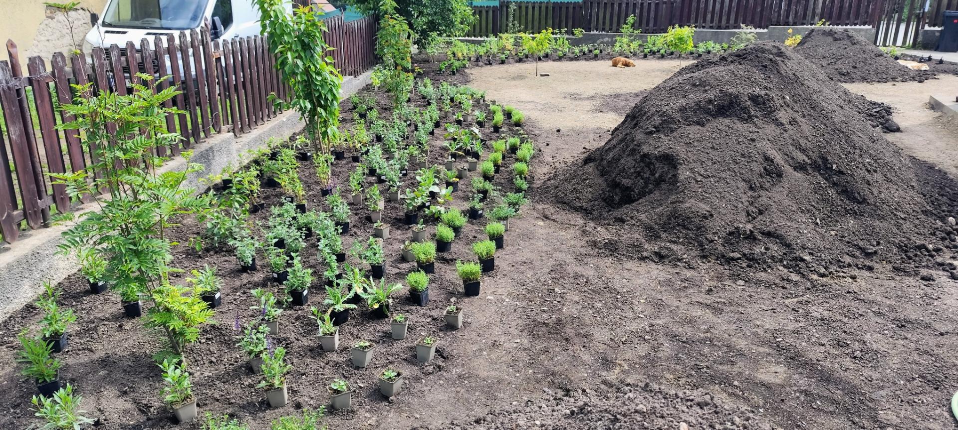 úplná rekonstrukce zahrady